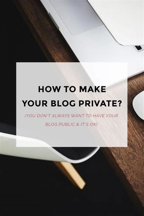 Making A Blog Private On WordPress